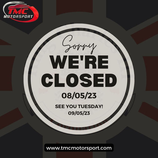 Public Holiday Closure - 08/05/23 Alfa Romeo Shop