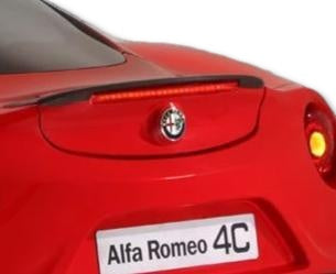 Spoiler, Rear - Alfa Romeo 4C Carbon Fibre 50529933