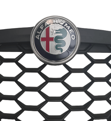 Alfa Romeo Mito Grille in Gloss Grey