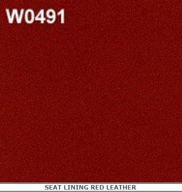 Leather Seat Cover - Alfa Romeo 916 GTV & Spider (Red) 183214110