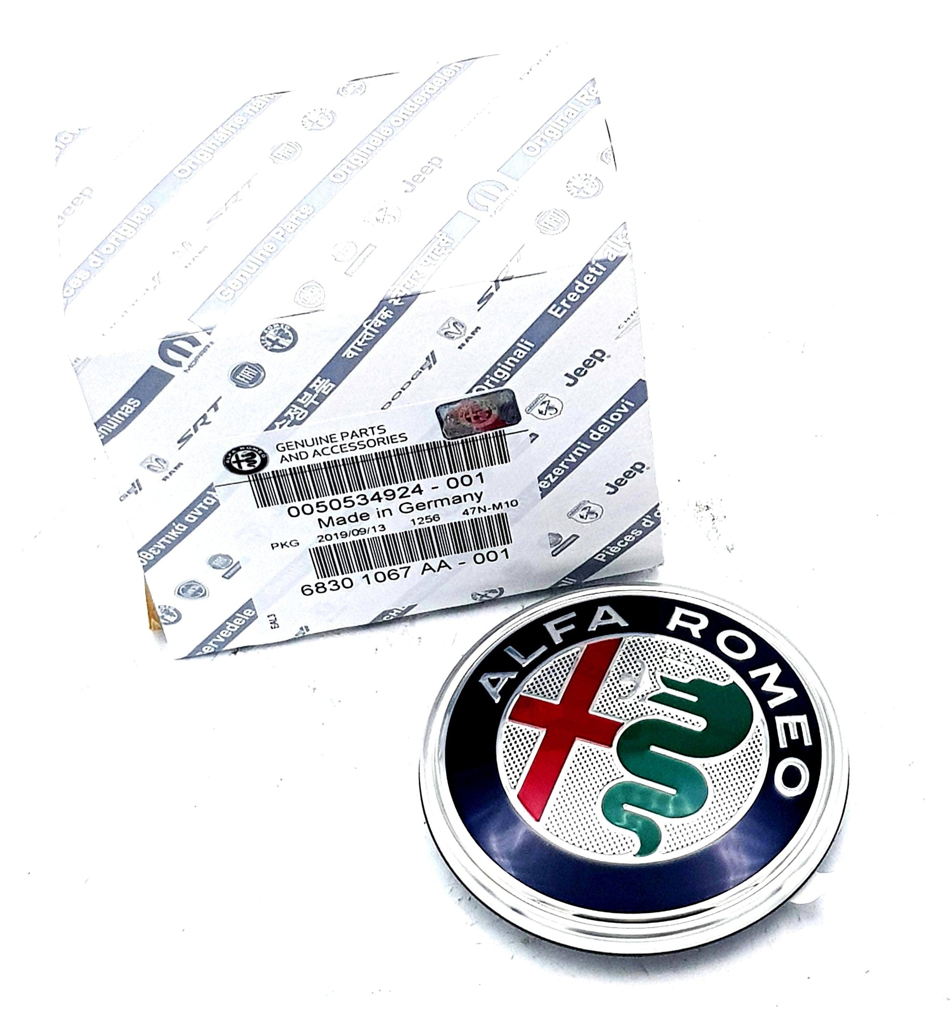 Badge, Boot Lid - Alfa Romeo Guilia & Stelvio 50534924