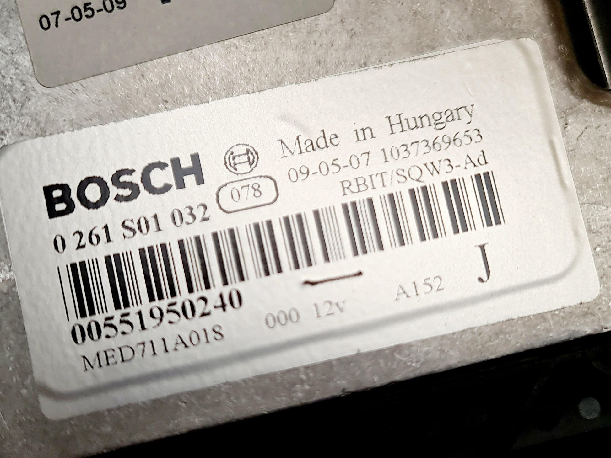 Engine E.C.U - Alfa Romeo GT 2.0 JTS 55195024