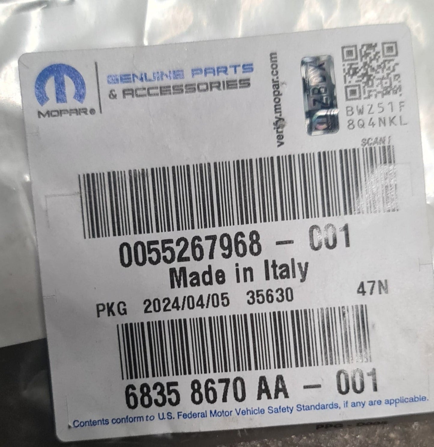 Timing Chain Sliding Block Bolt - Tonale, 500X