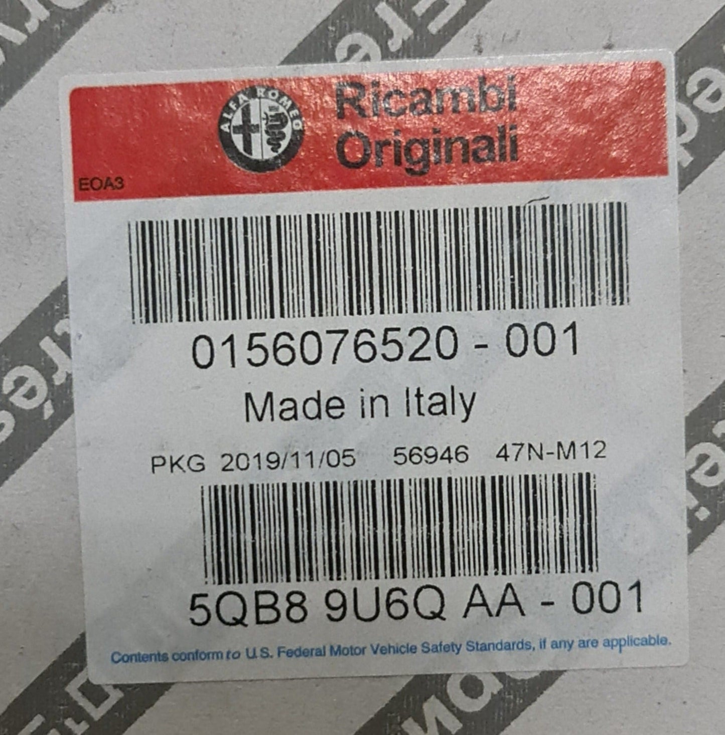 Badge, Bonnet / Grille - 147 Blackline
