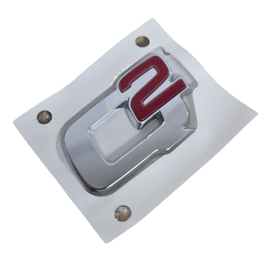 Insignia 'Q2' Plata - Stelvio