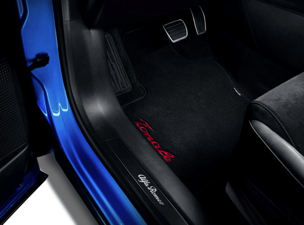 Carpet Mats (Red Detail) Alfa Romeo Tonale
