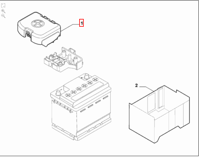 Battery Cover - Alfa Romeo Giulietta 50518310