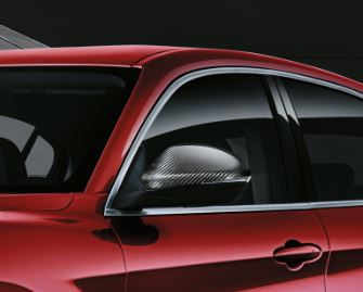 Alfa Romeo Stelvio Carbon Fibre Mirror Caps 50903614