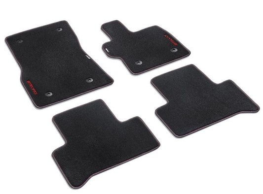 Carpet Mat Set - Stelvio (Red stitching) - Alfa Romeo Shop