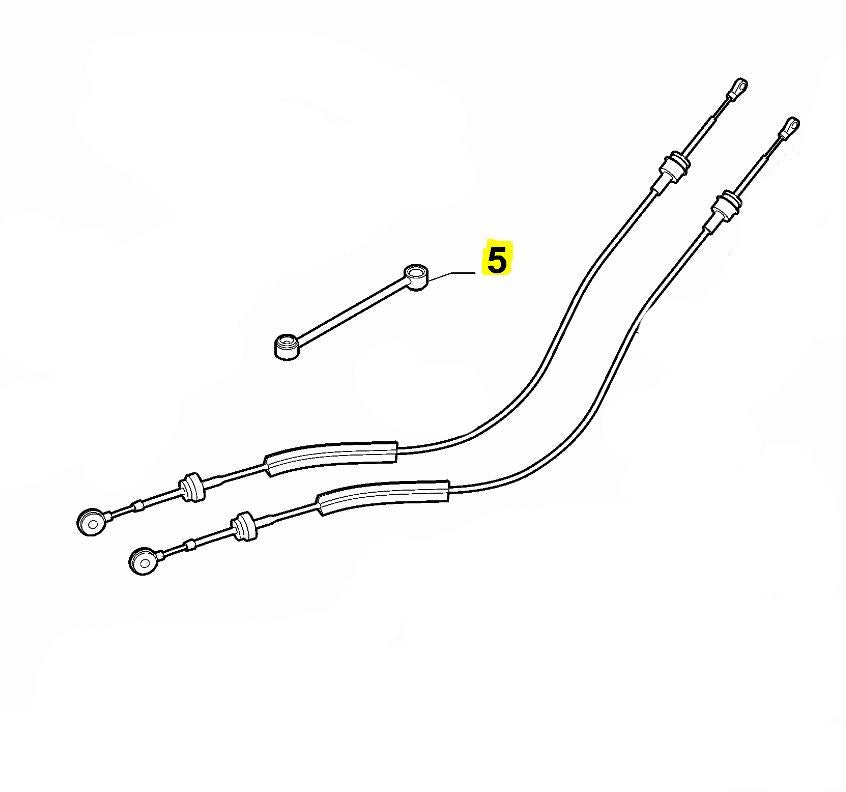 Spurstange für Gangwechsel – Giulietta