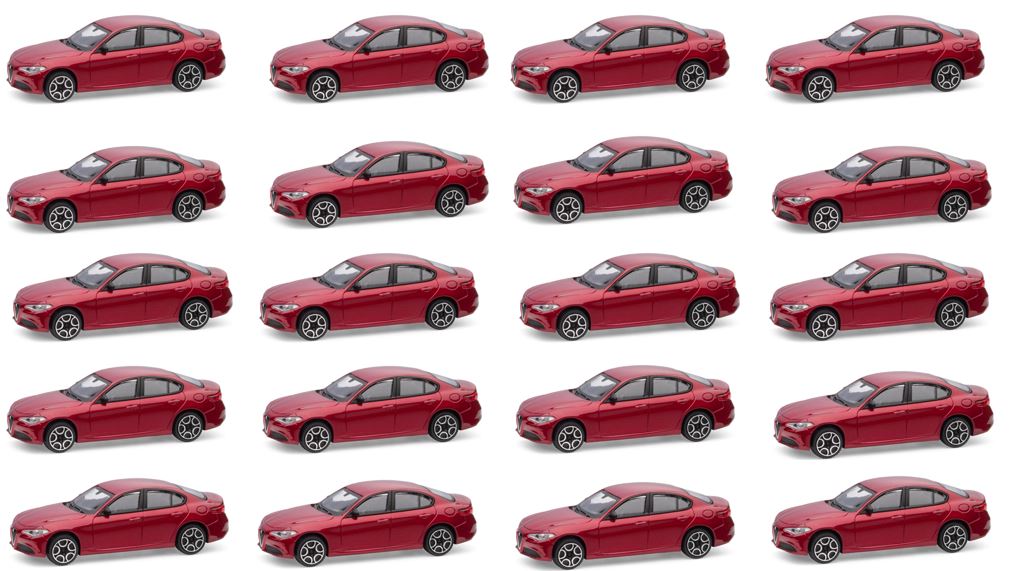 TWENTY (X20) Alfa Romeo Giulia 1:43 Scale Models - Alfa Romeo Shop