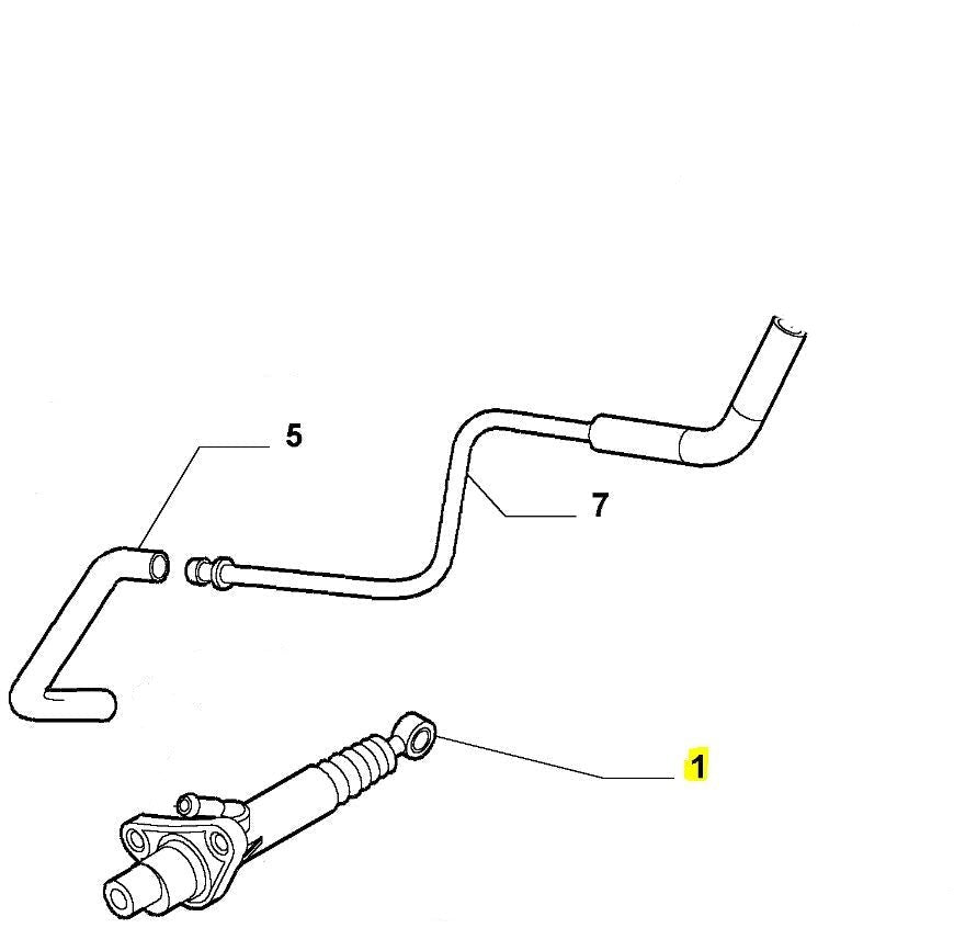 Clutch Master Cylinder - 156 - Alfa Romeo Shop