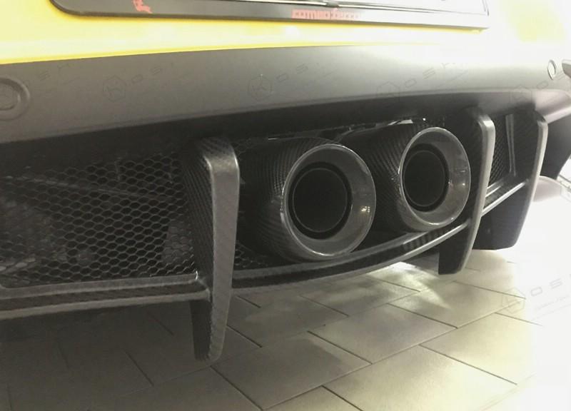 Alfa Romeo 4C Exhaust Pipe - Carbon Fibre - Alfa Romeo Shop