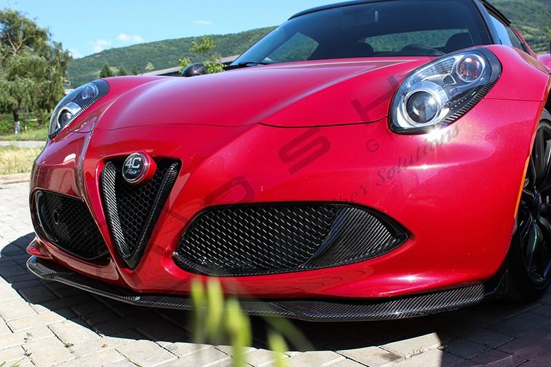 Alfa Romeo 4C Front Bumper V Shaped Frame - Carbon Fibre - Alfa Romeo Shop