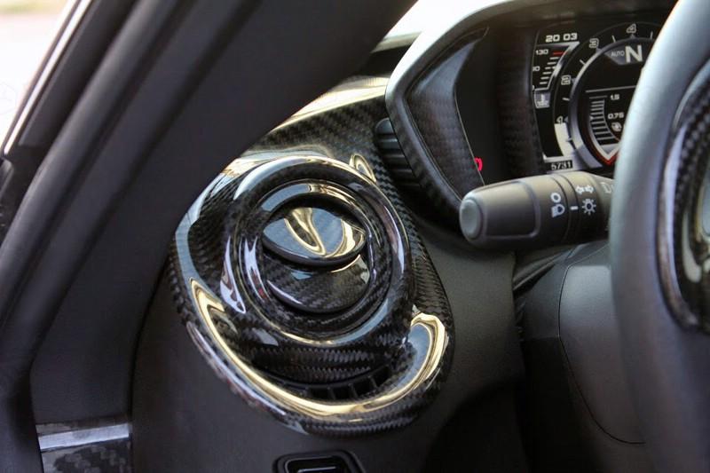 Alfa Romeo 4C Interior Air Vent Cover – No Leather - Carbon Fibre - Alfa Romeo Shop