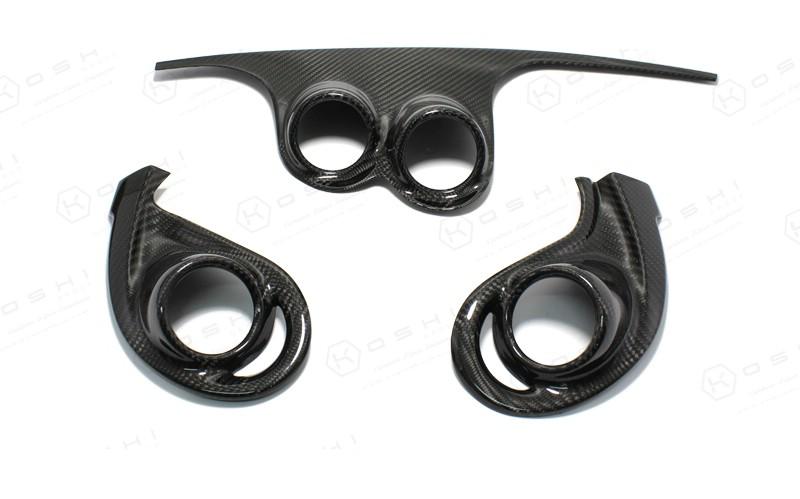 Alfa Romeo 4C Interior Air Vent Cover – No Leather - Carbon Fibre - Alfa Romeo Shop