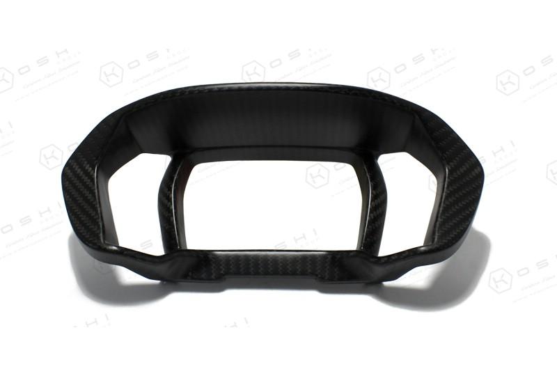 Alfa Romeo 4C Matte Instrument Gauge Frame - Carbon Fibre - Alfa Romeo Shop