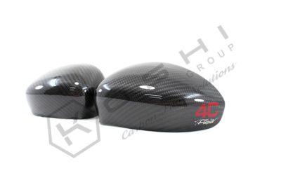 Alfa Romeo 4C Mirror Caps - Carbon Fibre - Alfa Romeo Shop