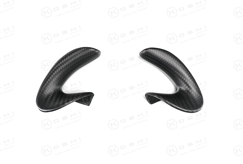 Alfa Romeo 4C Steering Wheel Side Covers Trim - Carbon Fibre - Alfa Romeo Shop