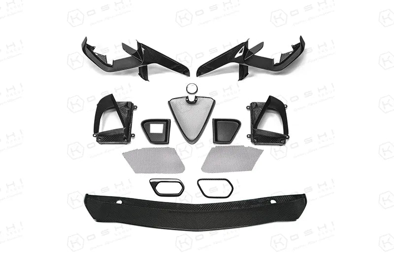 Alfa Romeo Giulia GTAm Style Front Bumper – Essential Kit - Carbon Fibre - Alfa Romeo Shop