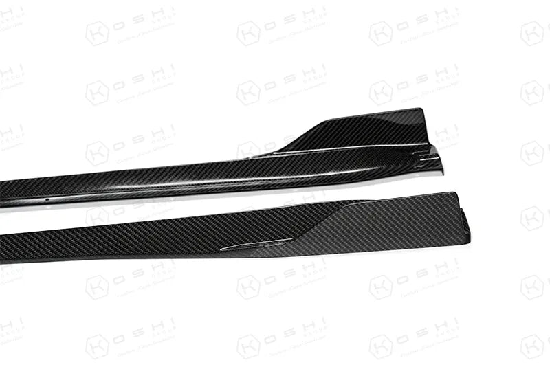 Alfa Romeo Giulia QV Shark Fin Side Skirts - Carbon Fibre - Alfa Romeo Shop
