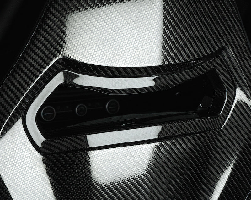 Alfa Romeo Giulia QV Sparco Seats Headreast Insert Cover - Carbon Fibre - Alfa Romeo Shop