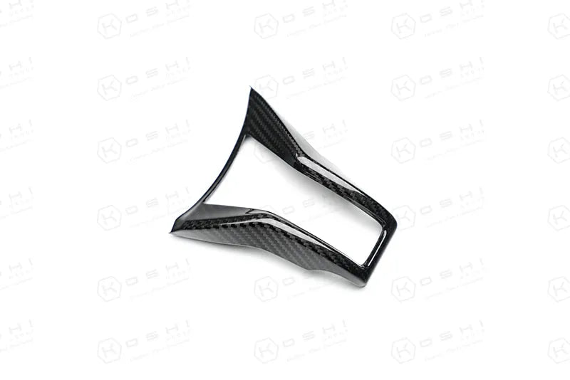 Alfa Romeo Giulia QV / Stelvio QV Lower Steering Wheel Spoke Trim Cover – 2020-ongoing - Carbon Fibre - Alfa Romeo Shop