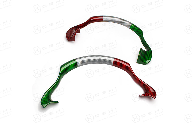 Alfa Romeo Giulia QV / Stelvio QV Steering Wheel Upper Part Cover - Carbon Fibre - Alfa Romeo Shop