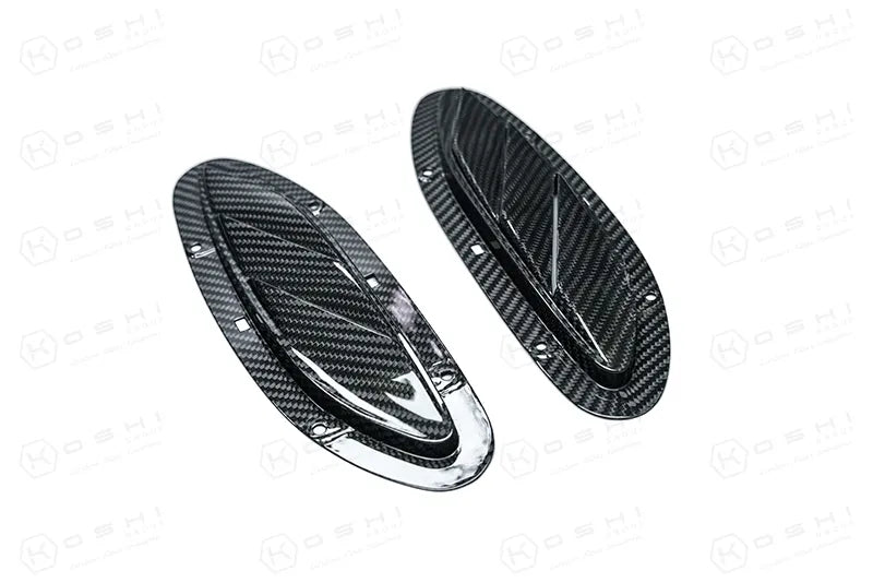 Alfa Romeo Giulia QV hood aggressive air intakes - Carbon Fibre - Alfa Romeo Shop