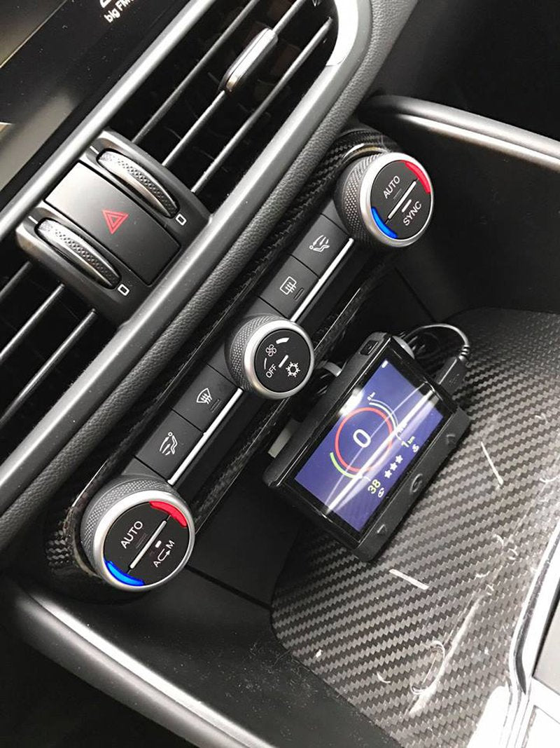 Alfa Romeo Giulia / Stelvio A/C Air Conditionate Frame Cover - Carbon Fibre - Alfa Romeo Shop