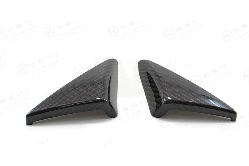 Alfa Romeo Giulietta Internal Door Triangles - Carbon Fibre - Alfa Romeo Shop