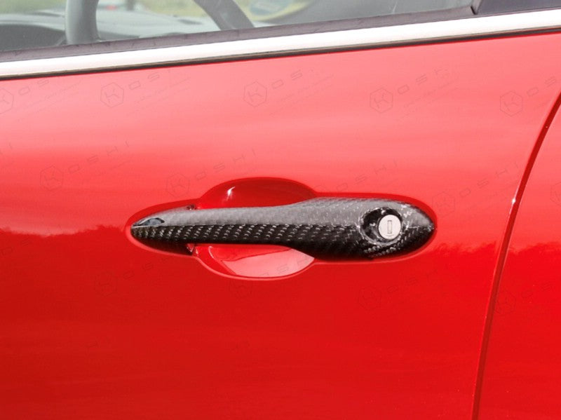 Alfa Romeo Giulietta – Mito Door Handles Cover - Carbon Fibre - Alfa Romeo Shop