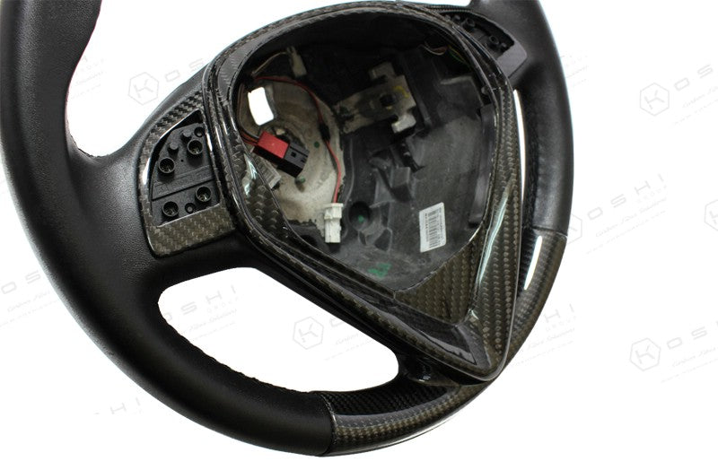 Alfa Romeo Giulietta / Mito MY 2014 Lower Part Steering Wheel Cover - Carbon Fibre - Alfa Romeo Shop