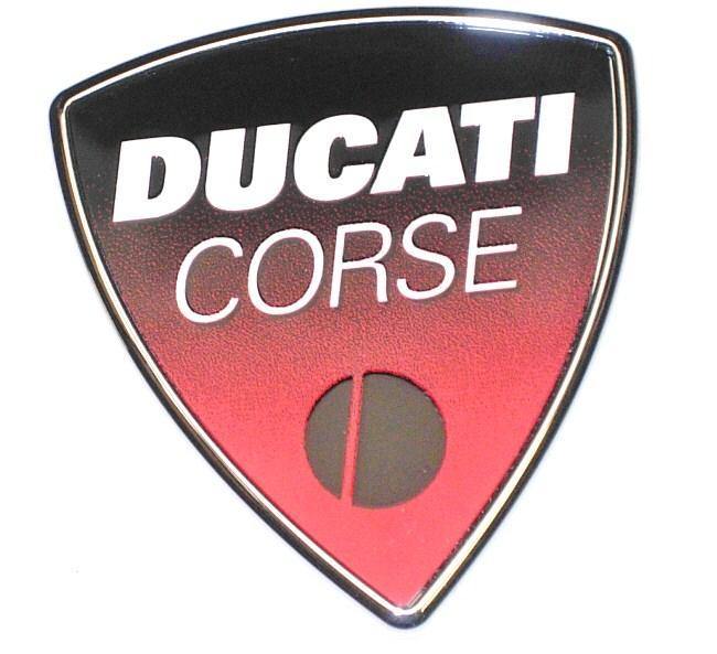 Badge, 'Ducati Corse' - 147 - Alfa Romeo Shop