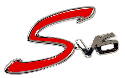 Badge 'S V6' (Flat) - Brera Prodrive Alfa Romeo Shop