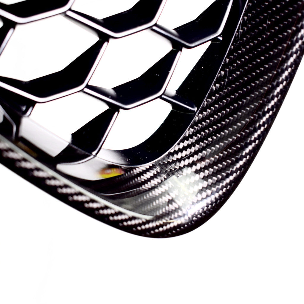 Carbon Fibre Grille - Alfa Romeo Giulia veloce Quadrifoglio