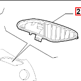 Black Vent/Speaker Surround Trim - 159 / Brera & Spider - Alfa Romeo Shop