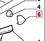 Abdeckung für Wagenheberaufnahme links/beidseitig - 156