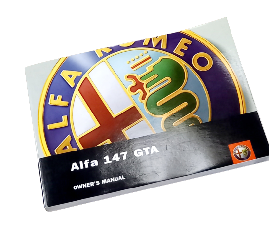 Owners Manual - 147 GTA