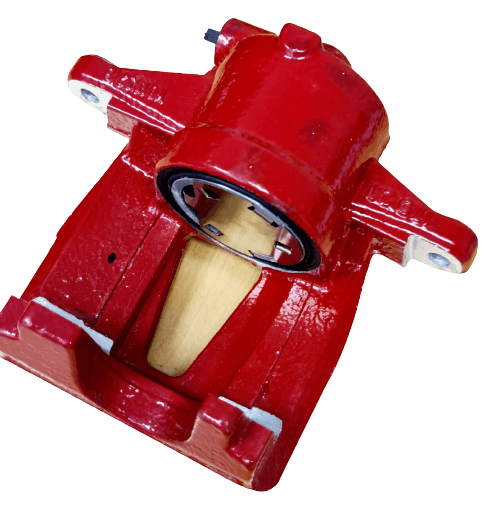Brake Calliper, Red Alfa Romeo Mito 77364978