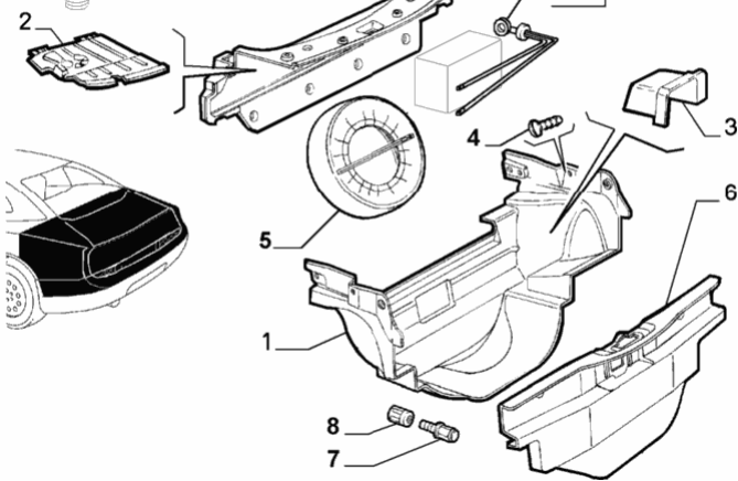 Inner Boot Trim - GTV - Alfa Romeo Shop
