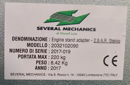 Tool, Engine Stand Adapter - Alfa Romeo Stelvio 2.9