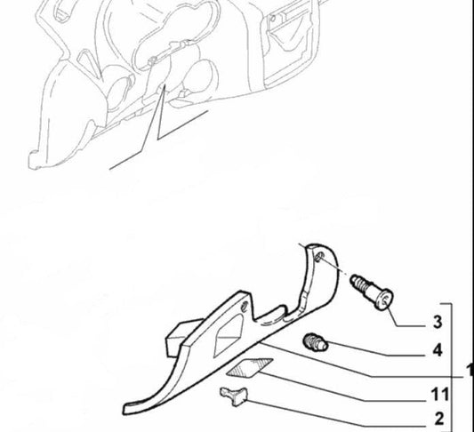 Dash Board Trim Panel - 147 - Alfa Romeo Shop