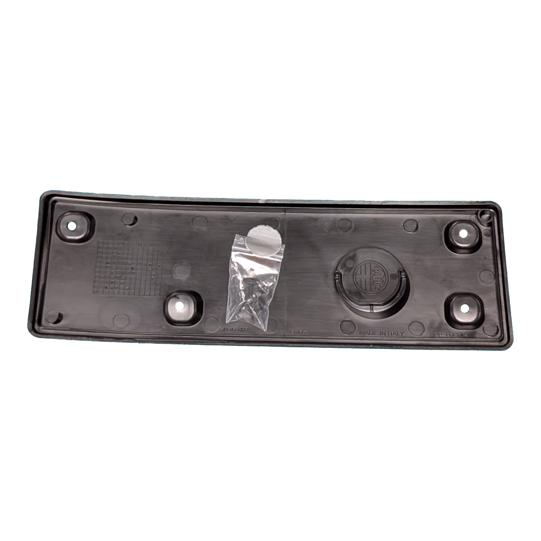 Genuine Alfa Romeo Italian Number Plate Support - Giulia QV - Alfa Romeo Shop