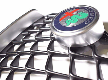 Radiator Grille & Badge, Satin Chrome - Giulia Base & Supper - Partsworld-UK - 156157018