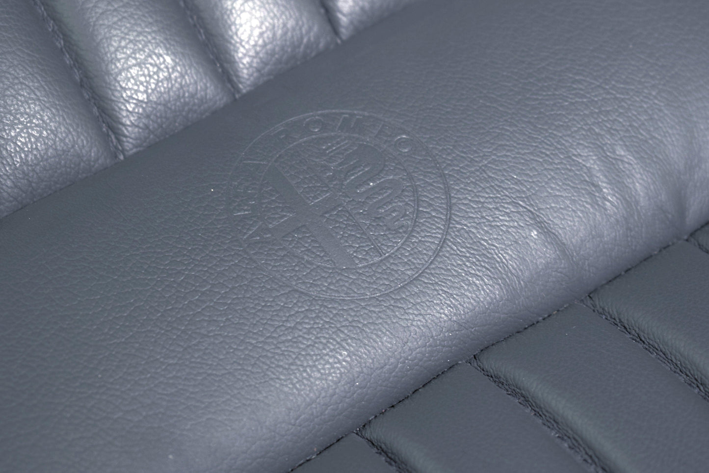 Black Leather Seat Cover & Padding - Alfa Romeo 916 GTV & Spider