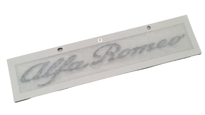 „Alfa Romeo“-Emblem, Schwarz glänzend – Alfa Romeo Junior
