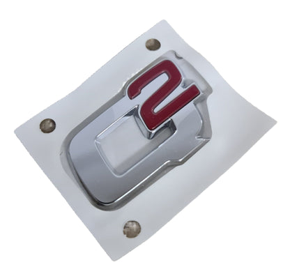 Badge 'Q2' Silver - Stelvio