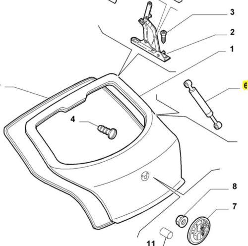 Tailgate Strut -Alfa Romeo GT 50508060