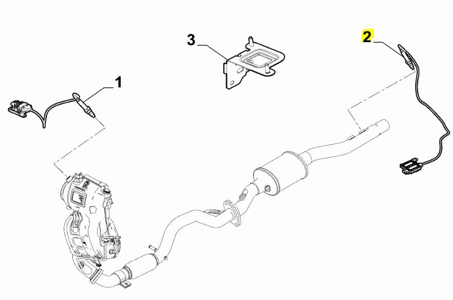 NOX Sensor - Tonale, 500X